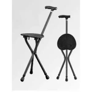 골프갤러리의자 지팡이 경량 스툴 간이 논슬립 어르신 야외 체어