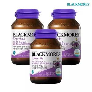 블랙모어스 슈퍼키즈 에이플러스 알티지 오메가3 90정 3병