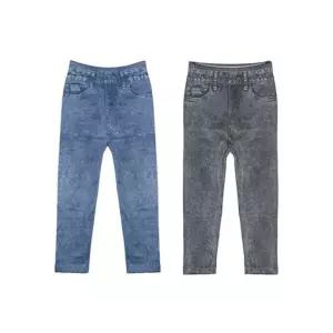 [LFJN3738_58]기본 청나염 쫄바지 타이즈 7부 2컬러 1P