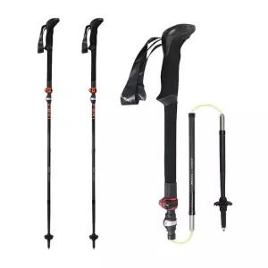 마카루 FX 카본 5단 등산 스틱 지팡이 폴대 블랙 오렌지 65220621