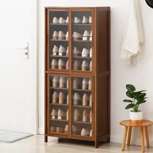 고급스러운 위스키장식장 양주 진열장과 거실 인테리어에 적합한 엔틱 우드 수납장