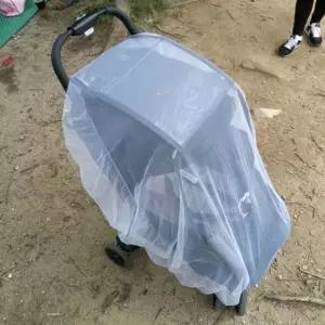 고품질 필수품모기장 여름모기 방충망 씌우개 망사망 막아주는 유모차모기장커버 유모차모기장 (WFJHRPS)