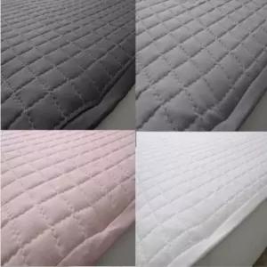 차렵이불 고정밴드 침대패드 고밀도 누빔패드 겨울 워싱 매트리스 K Q SS