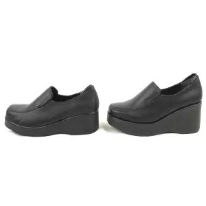 순이의수제화 국산 소가죽 발편한 키높이 통굽 여성 로퍼 근무 단화 여자 구두 5cm 7cm