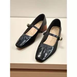 [갤러리아] [센터시티] 고세 여성 스퀘어토 셔링 클래식 메리제인 OZP5F027 블랙