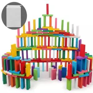 아트박스/다나스쿨 다나스쿨 에디슨 원목 칼라12색 도미노 200p 게임 선물