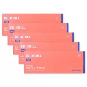 비아벨로 비크릴 100 1000mg X 15정 5박스 인지질 크릴오일 다이어트