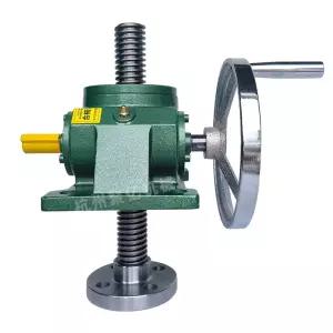 웜기어 감속기 스크류 리프트 수동 변속기 기어 박스 산업용 핸드 소형