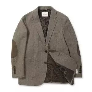 [대구백화점] [헌팅자켓] 울블렌디드 헤링본 헌팅 자켓