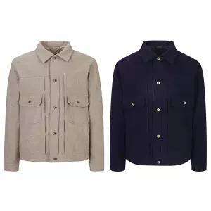 [롯데백화점]지이크 F/W 럭셔리 울 블렌디드 포켓 카라 블루종 2종 PHM9999