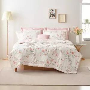 [롯데백화점]박홍근홈패션 델피노 예단혼수 100수 사틴 면 차렵베개세트 싱글(S)