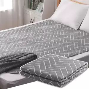 국산 프리미엄 절전형 난방 무자계 1인용 2인용 전기장판 난방 전기매트 싱글 더블 전기요