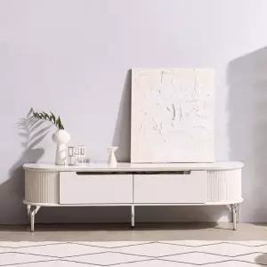 잉글랜더 빅토리아 라운드 템바보드 세라믹 높은거실장 1400