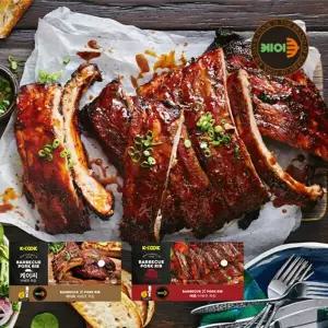 케이쿡 바베큐 폭립 오리지널 4팩