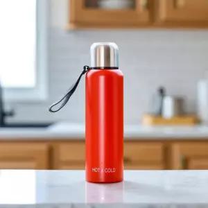 듀얼 보온병 레드 1.5L 도시락 아웃도어 운동