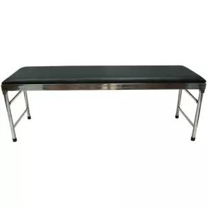 병원외래침대 환자 검사 수액실 진료실 주사실 진찰대 침대(블랙/스텐)+평면