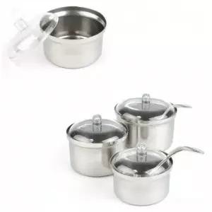 스텐 27종 업소용 테이블 조미료통 소금통 고추장통 다대기통 양념통 양념단지 전용 수저 선택