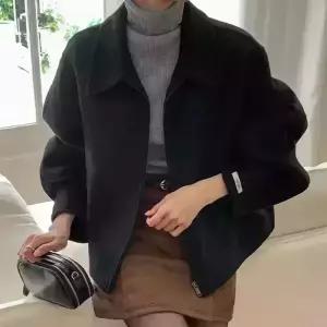 [코코블랑] 어바웃 핸드메이드 하프자켓