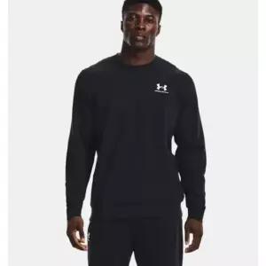 [갤러리아] [언더아머] (1374250-001) UA 아이콘 플리스 남여공용 크루 맨투맨