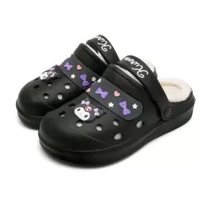 [보리보리/프리프리스 슈즈]쿠로미 패치 방한샌들