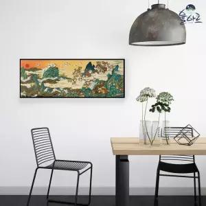 해학반도도 민화 도안 본그림 민화그리기 공모전 취미 원데이클래스 수업자료 컬러링 민화본