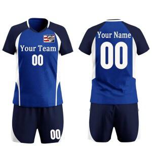 여성/남성 배구 유니폼을 위한 맞춤형 셔츠 및 반바지 이름 번호 로고