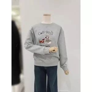 갤러리아 [SOUP] 강아지 캐릭터 맨투맨 티셔츠 SBALT80