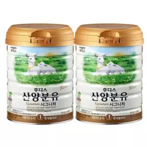 후디스 산양분유 시그니처 1단계 800g x 2통
