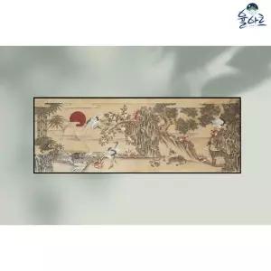 십장생도 1 민화 도안 본그림 민화그리기 동양화 취미 컬러링 원데이클래스 한국화 그림 그리기 재료