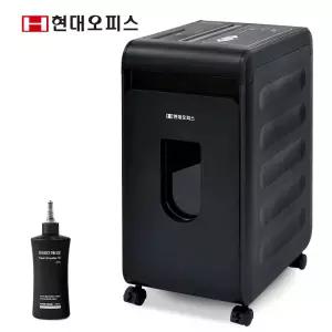 [현대오피스] 문서세단기 저소음 12매 22L PK-1223CD + 오일 자동절전 파쇄기 세절기
