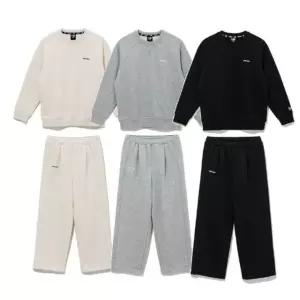 [갤러리아] 뉴에라키즈 25FW 에센셜 맨투맨 와이드 팬츠 셋업 3 택 1 (14863853TW)