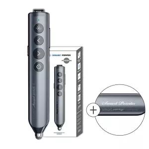 신개념 TV모니터용 PPT리모컨 무선프리젠터 마우스포인터 레이저포인터 하이라이트4 그레이