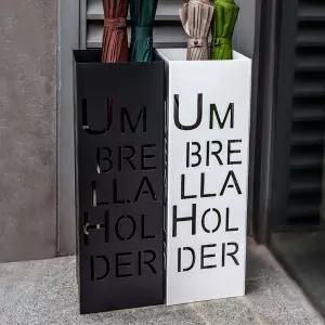 사각 스틸 인테리어 우산꽃이