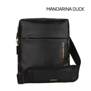만다리나덕 에코 코티드 크로스백 가방 블랙 P10OST03-651