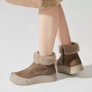 [무크] 여화 그로우 캐주얼 퍼 부츠 2colors