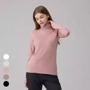 에버라스트 여성 목폴라 터틀넥 폴라티