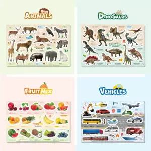 [텐바이텐][맘스보드] 맘스 포토 퍼즐OPP 4종 세트 / 유아 자석 칠판 퍼즐 선물