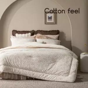 [코튼필]K 프리미엄 착번아웃 극세사 침구 3종