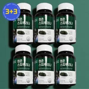 닥터포이 청춘 스피루리나 요산 엽록소 영양제 180정 6개