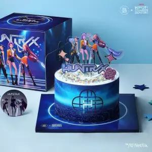 [파리바게뜨] 케이팝 데몬 헌터스 콜라보, 헌트릭스 케이크