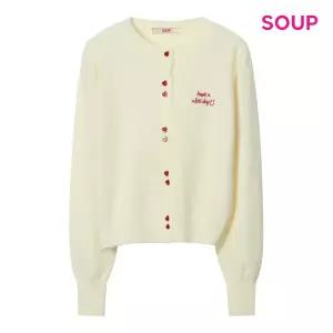 [롯데백화점]SOUP 하트 데이 니트 가디건 (S59GD08)