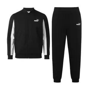 푸마 PUMA 베이스볼 트랙수트 남성 트레이닝 세트 운동복 짐웨어 런닝복 블랙 684851-01