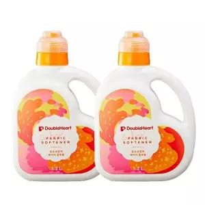 [바운스]더블하트 유아용 섬유유연제 1200ml 용기 2개