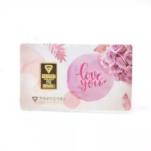 24k 순금 러브유 카네이션 생일 골드바 3.75g 1돈 생일 선물 기념일