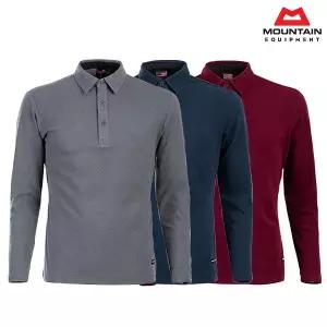 [마운틴이큅먼트] 오닉스 남성 긴팔폴로티