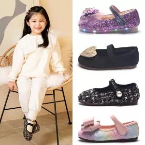 [마리앤키즈] 여아 털 구두 유아 메리제인 겨울 단화 플랫 슈즈