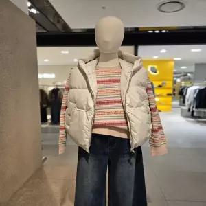 나이스클랍 후드넥 구스다운 베스트 (N254PWD918)