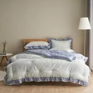 프릴 순면 광목 싱글 차렵이불세트