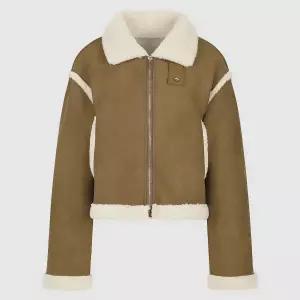 KARRA (77까지)러스트하이넥무스탕자켓_A5W0319