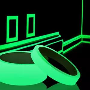 형광 테이프 안전 발광 야간 야광 테이프 스티커 경로 표시 테두리 벽안전 자전거 간편 캠핑 계단 낚시